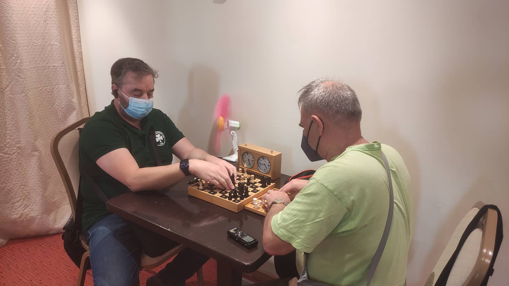 Η πρώτη ιστορική «πράσινη» συμμετοχή στο σκάκι τυφλών!