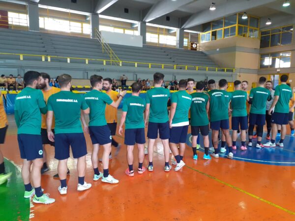 Φιλική ισοπαλία το futsal