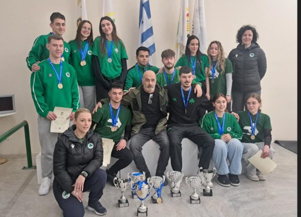 Πρωταθλητής ο Παναθηναϊκός σε Έφηβους και Νεάνιδες